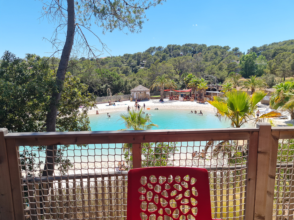 Lodge vue lagon